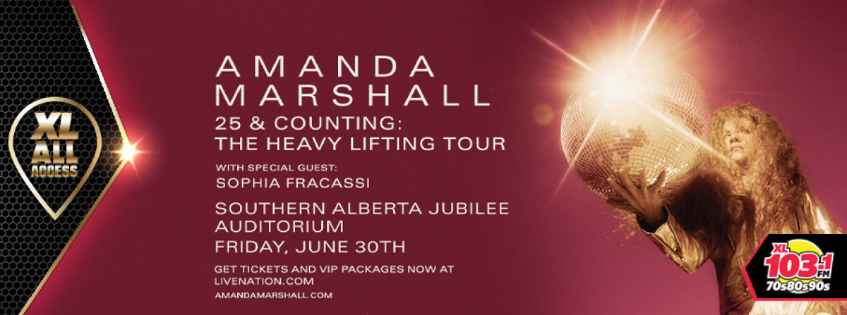Enter to Win a VIP Package to see Amanda Marshall