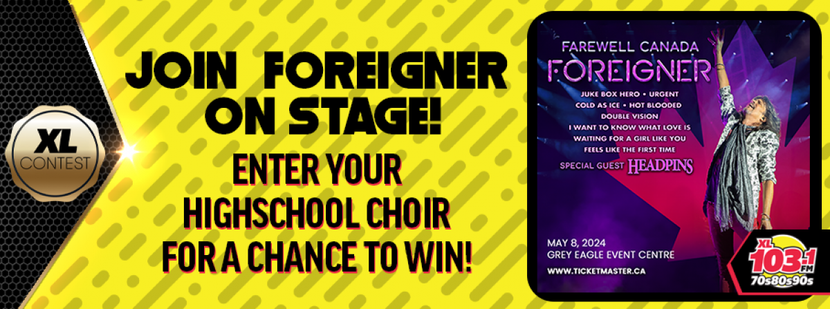 Your Choir Could Join Foreigner on Stage!