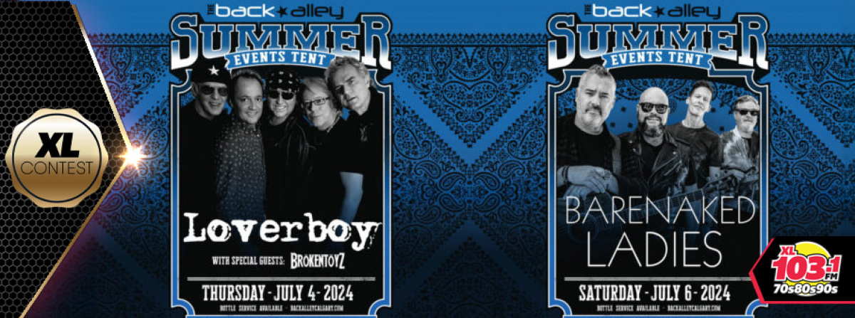 XL All Access: Win tickets to The Back Alley Summer Events Tent