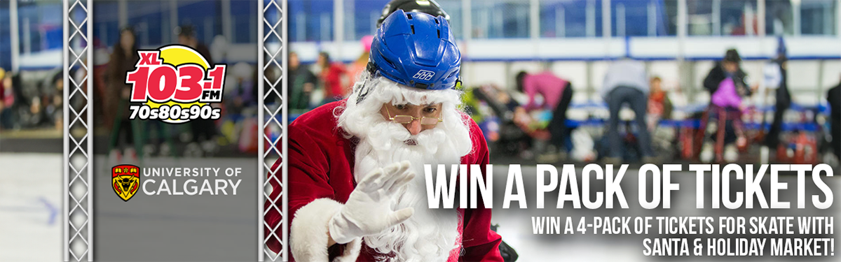 Win a Pack of Tickets for the Skate with Santa & Holiday Market