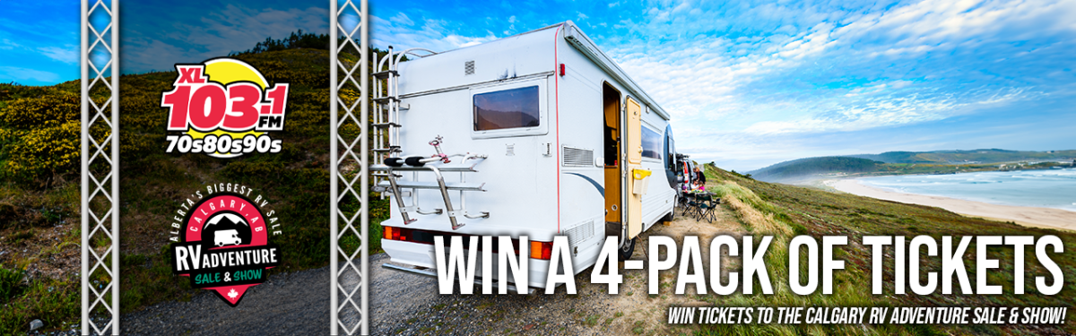 Win a 4-Pack of Tickets for the Calgary RV Adventure Sale & Show