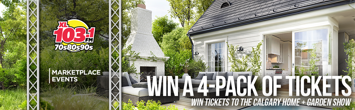 Win a 4-Pack of Tickets to the Calgary Home + Garden Show