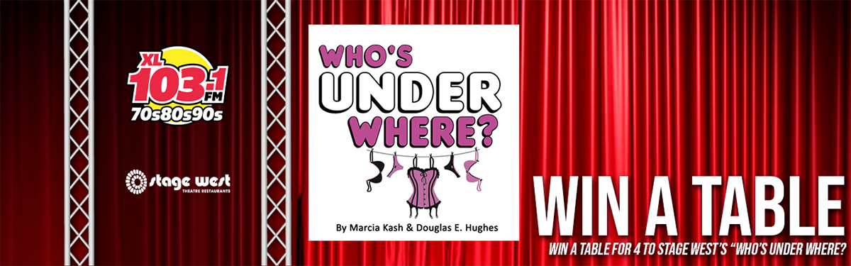 Win a Table for Who's Under Where? at Stage West