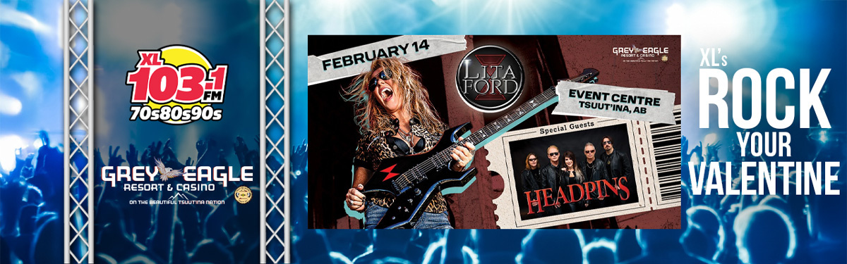 Rock Your Valentine: Lita Ford w/ The Headpins