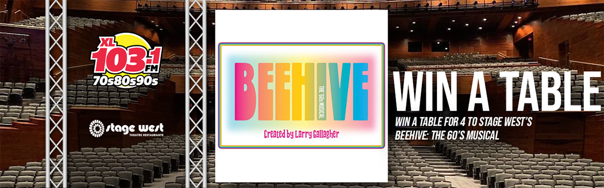 Win a Table for BEEHIVE: The 60's Musical at Stage West